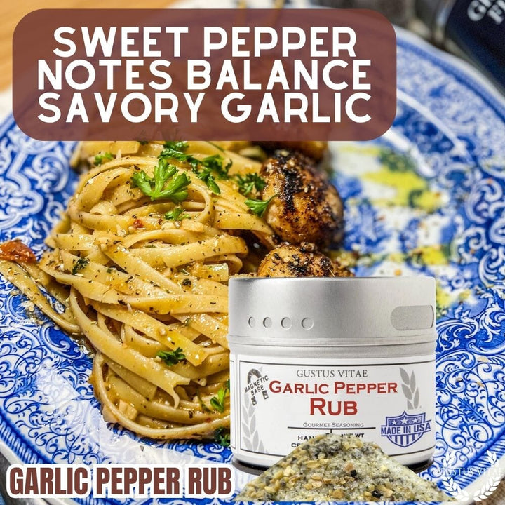 Garlic Pepper Rub - BBQRubs.com