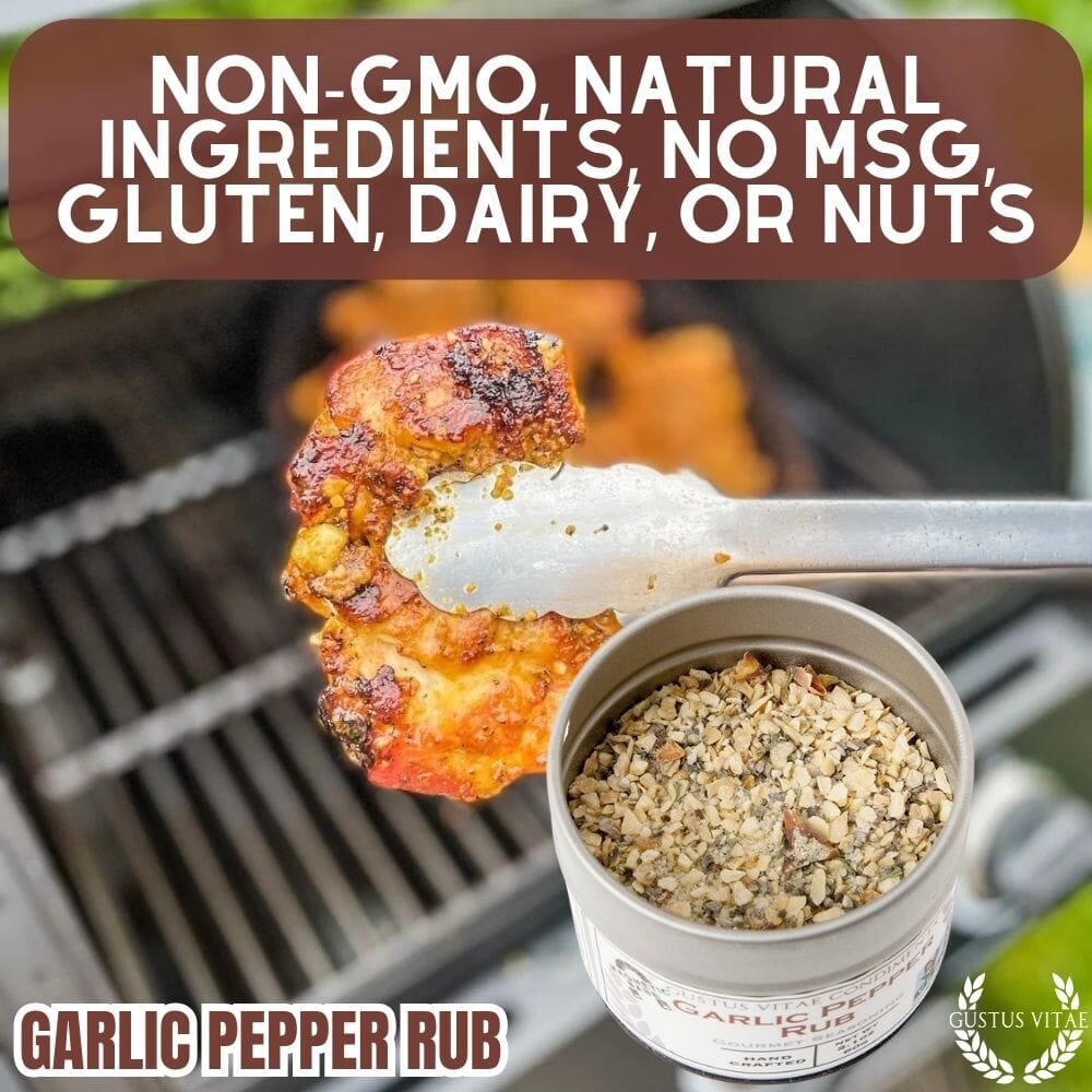 Garlic Pepper Rub - BBQRubs.com