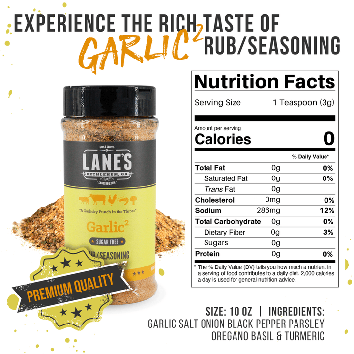 Garlic² Rub - BBQRubs.com
