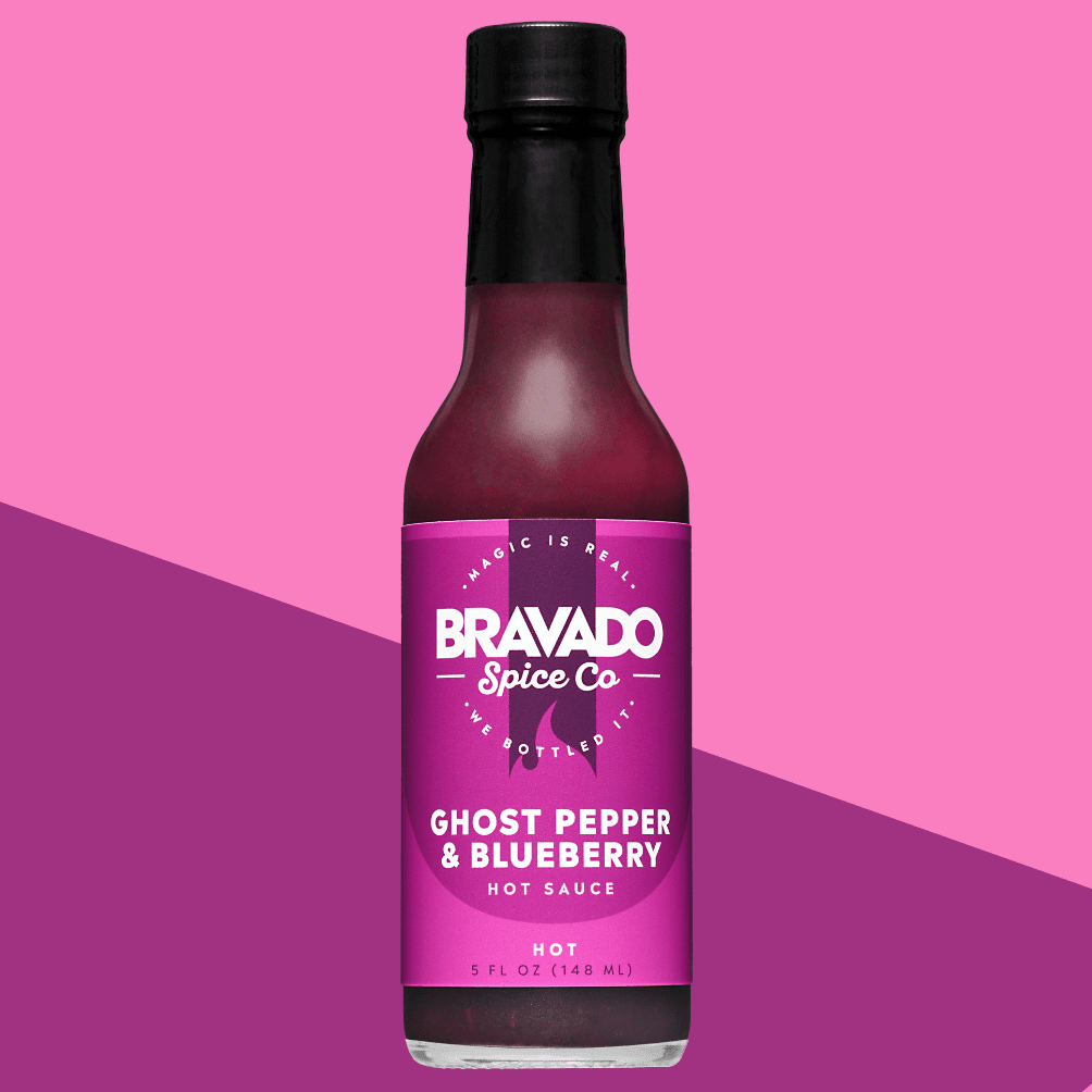 GHOST PEPPER & BLUEBERRY HOT SAUCE - BBQRubs.com