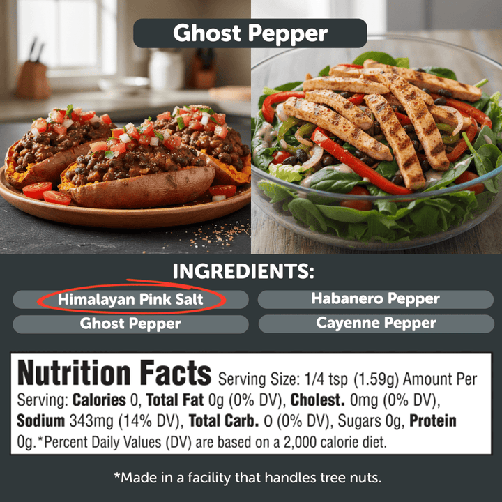 Ghost Pepper Hot Himalayan Salt 🌶️🔥 – The Spiciest Salt We Make! - BBQRubs.com