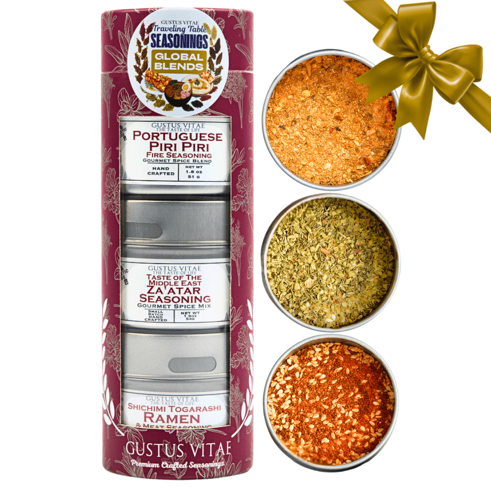 Global Blends: The Traveling Table Seasonings | Gift Pack Set of 3 - BBQRubs.com
