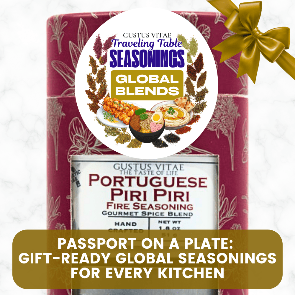 Global Blends: The Traveling Table Seasonings | Gift Pack Set of 3