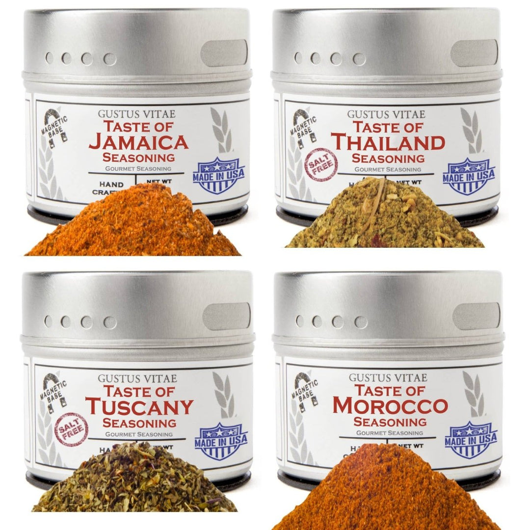 Global Foodie Collection - 4 Tins - BBQRubs.com