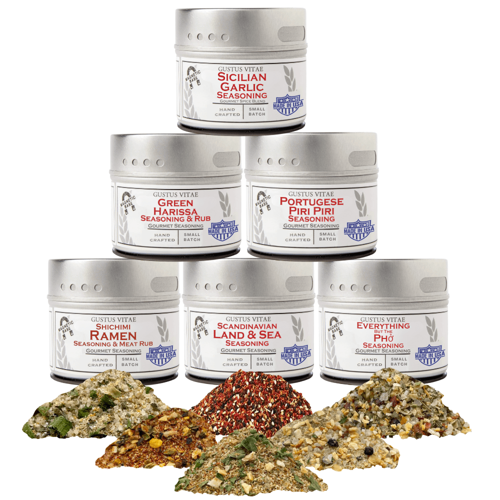 Global Foodie Favorites | World-Spanning 6 Pack Collection | Authentic Gourmet Seasonings and Spice Blends - BBQRubs.com