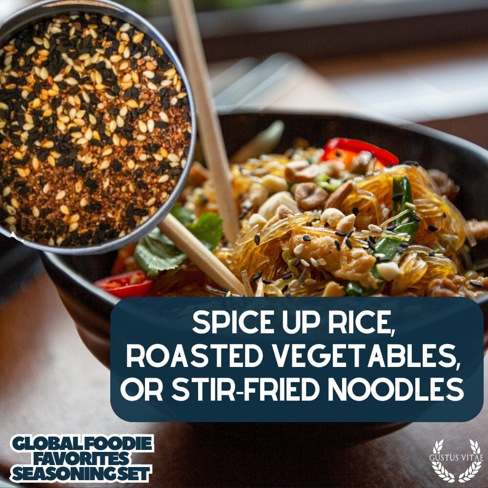 Global Foodie Favorites | World-Spanning 6 Pack Collection | Authentic Gourmet Seasonings and Spice Blends - BBQRubs.com