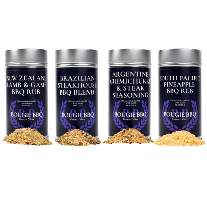 Global Gourmet BBQ Collection - 4 Pack - BBQRubs.com