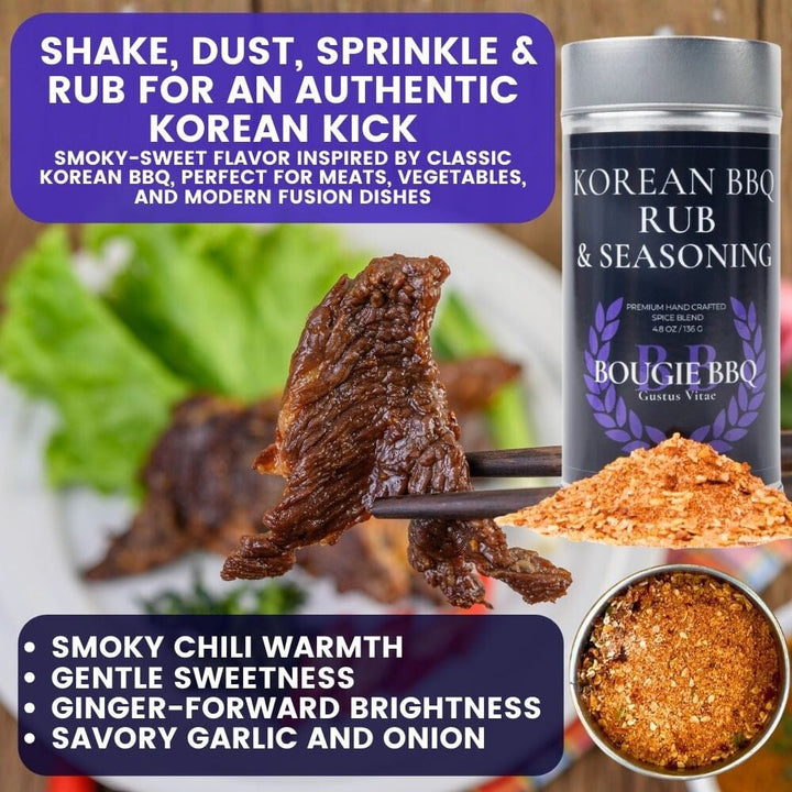 Global Gourmet Bougie BBQ Seasonings | Set of 8 XL Tins