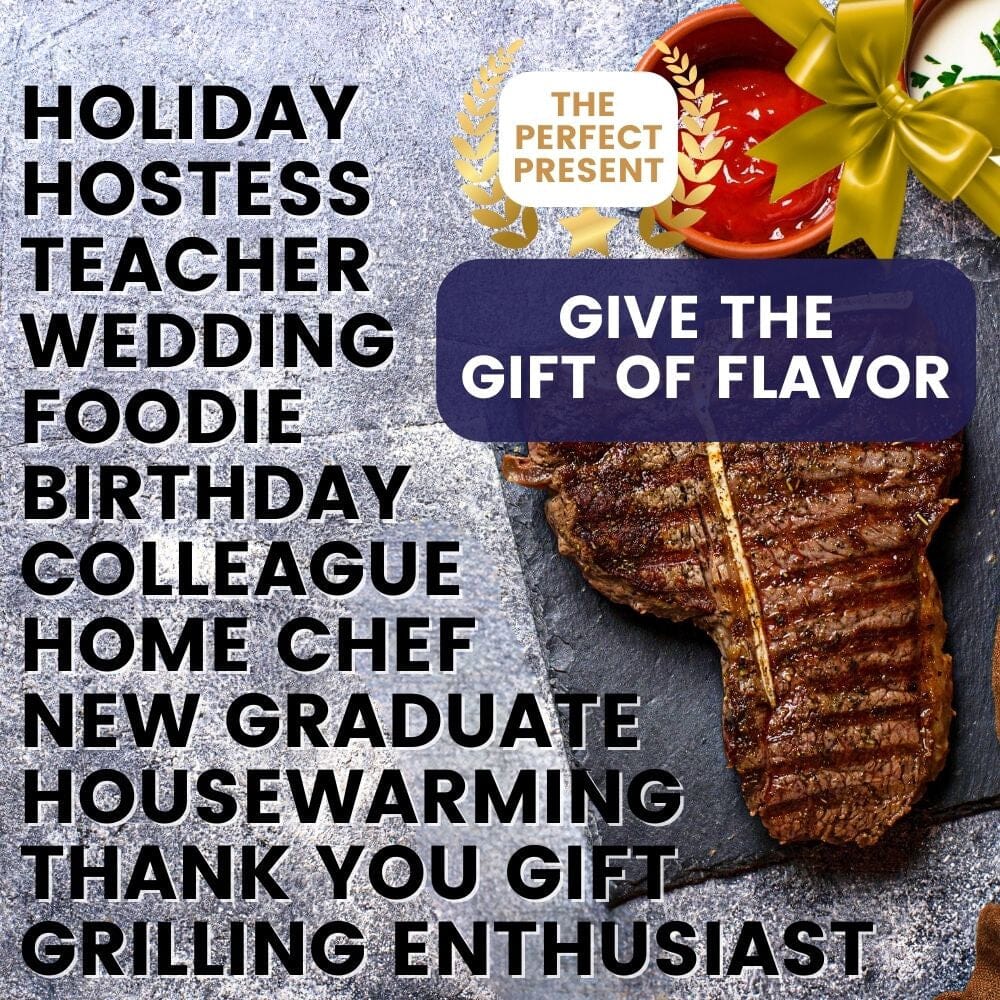 Global Gourmet Bougie BBQ Seasonings | Set of 8 XL Tins