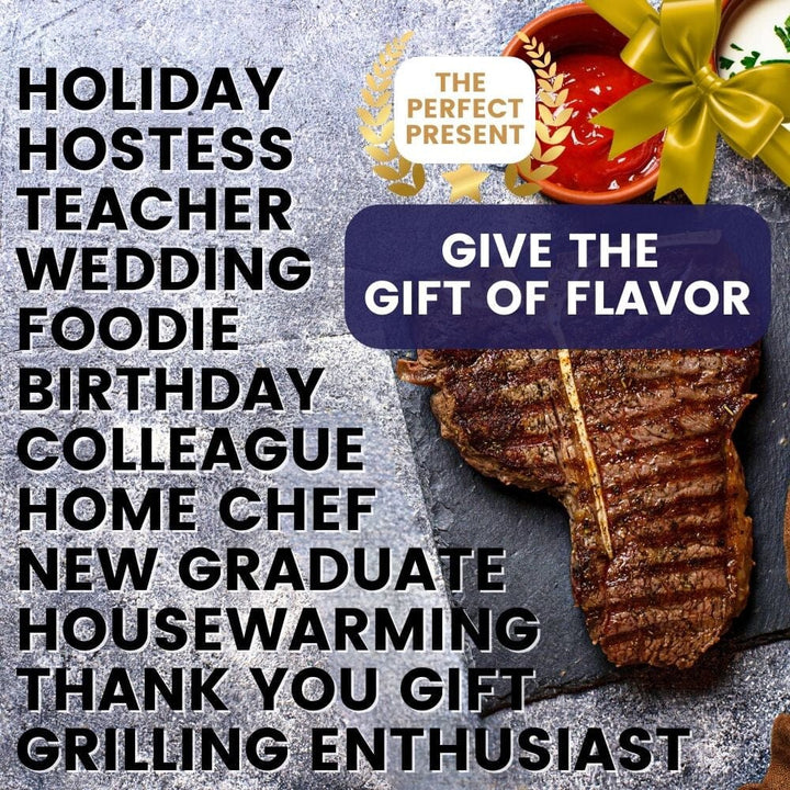 Global Gourmet Bougie BBQ Seasonings | Set of 8 XL Tins