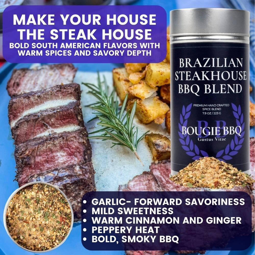 Global Gourmet Bougie BBQ Seasonings | Set of 8 XL Tins
