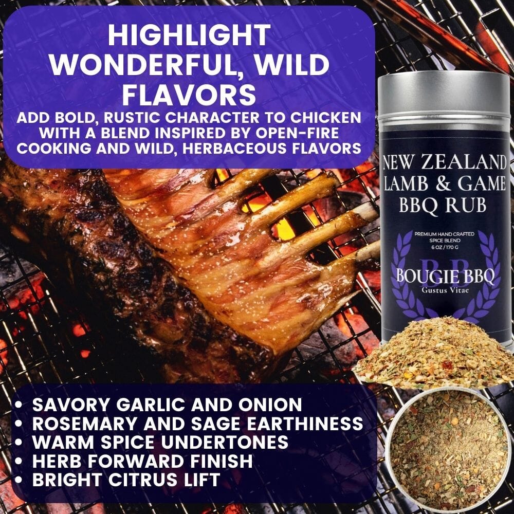 Global Gourmet Bougie BBQ Seasonings | Set of 8 XL Tins