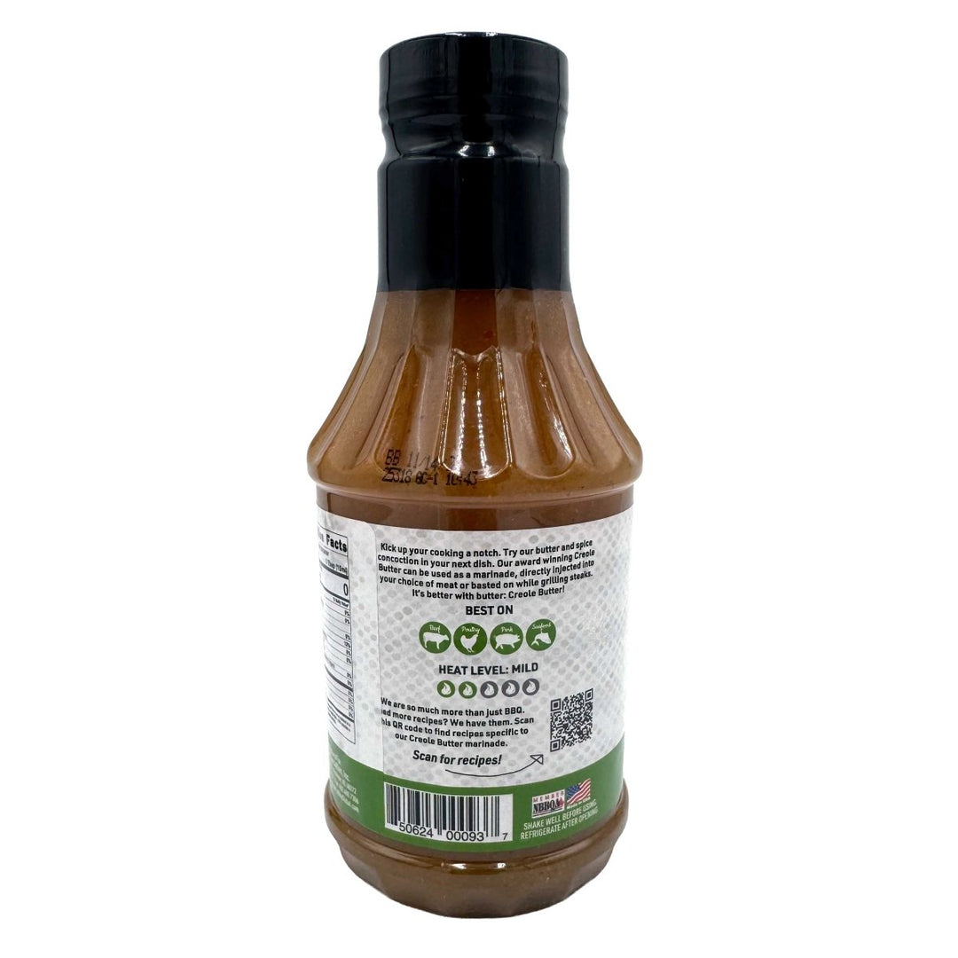 Gluten Free Creole Butter Injection & Marinade 18 oz - BBQRubs.com