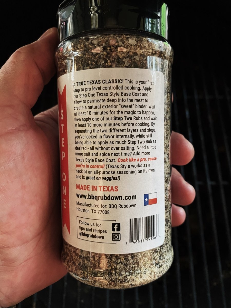 Good Ol’ Texas Style All Purpose- Step One - BBQRubs.com