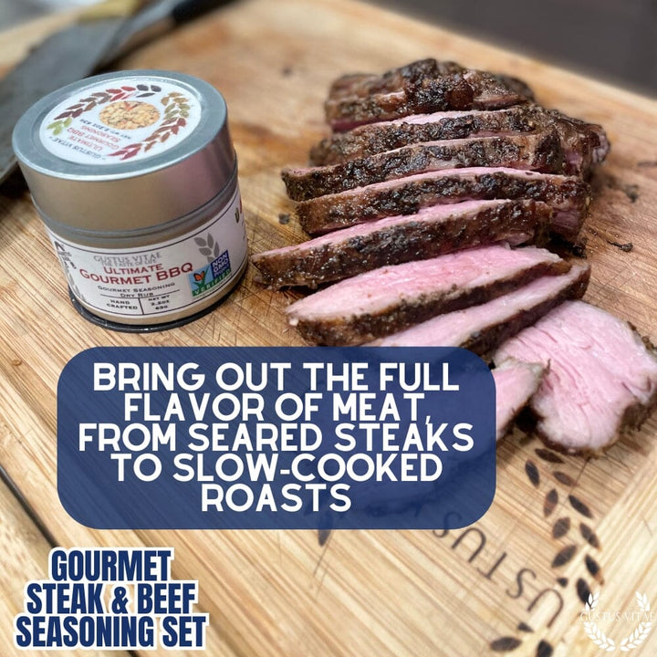 Gourmet BBQ Steak & Beef Seasoning Gift Set - Six Pack - BBQRubs.com