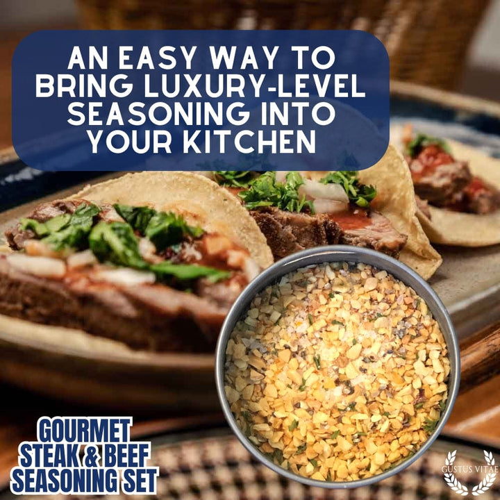 Gourmet BBQ Steak & Beef Seasoning Gift Set - Six Pack - BBQRubs.com