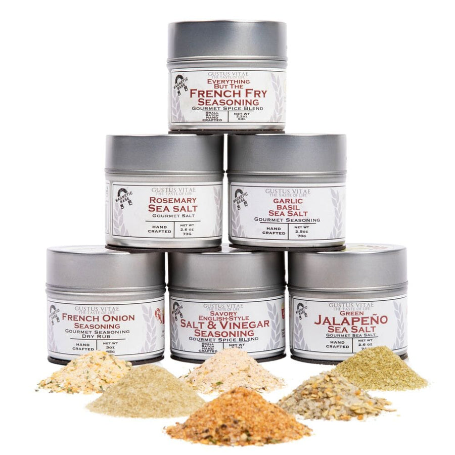 Gourmet French Fry Seasoning Set - Six Pack - BBQRubs.com