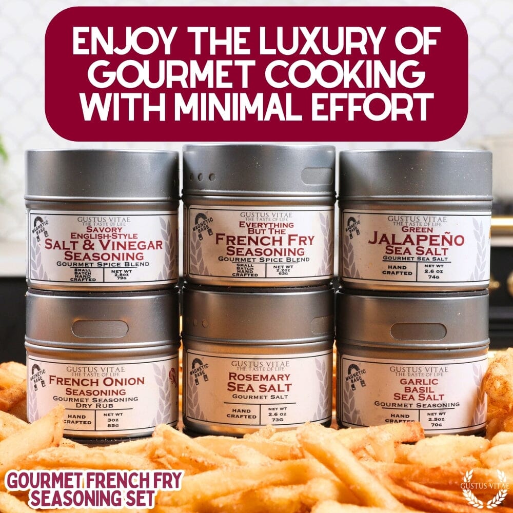 Gourmet French Fry Seasoning Set - Six Pack - BBQRubs.com