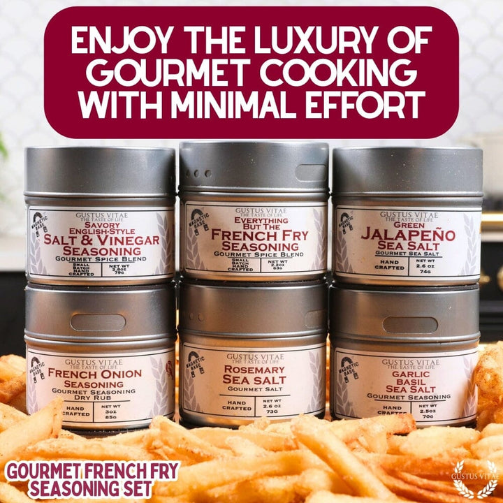 Gourmet French Fry Seasoning Set - Six Pack - BBQRubs.com