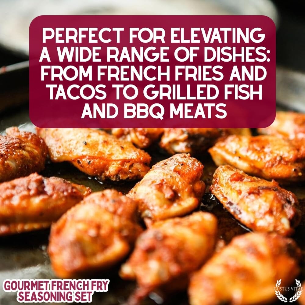Gourmet French Fry Seasoning Set - Six Pack - BBQRubs.com