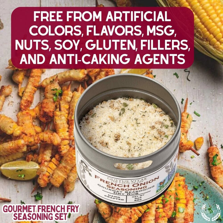 Gourmet French Fry Seasoning Set - Six Pack - BBQRubs.com
