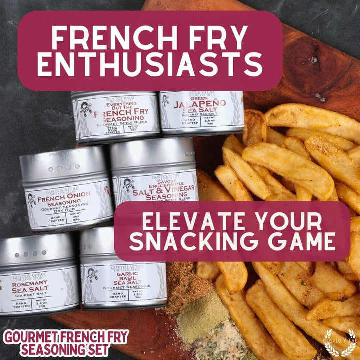 Gourmet French Fry Seasoning Set - Six Pack - BBQRubs.com