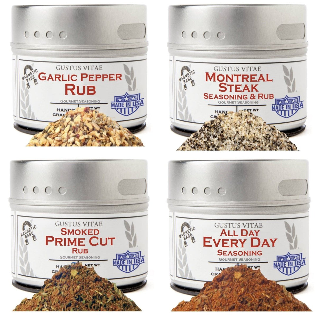 Gourmet Seasonings Staples Collection | 4 Packs - BBQRubs.com