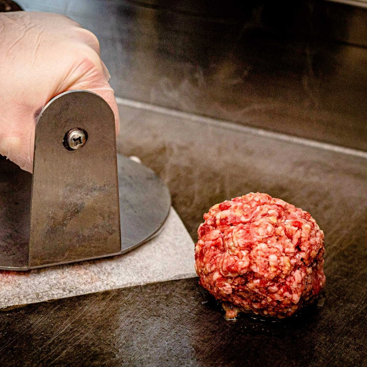 Grass-Fed Beef Brisket Blend Smash Burgers - BBQRubs.com