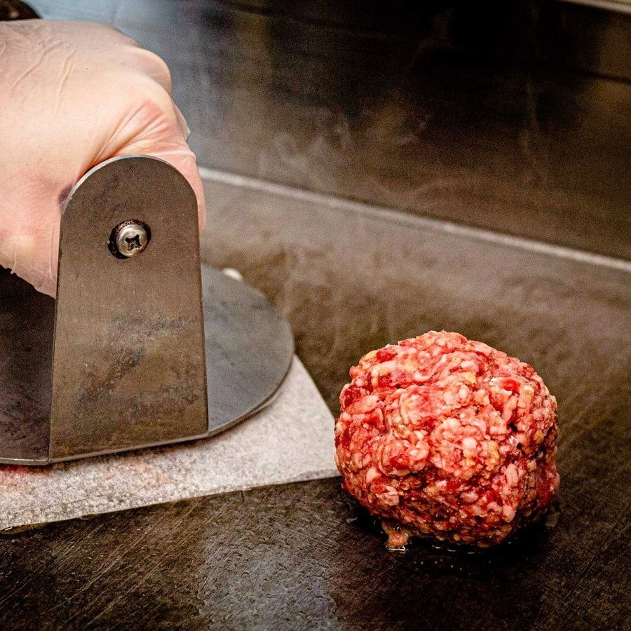 Grass-Fed Beef Brisket Blend Smash Burgers - BBQRubs.com