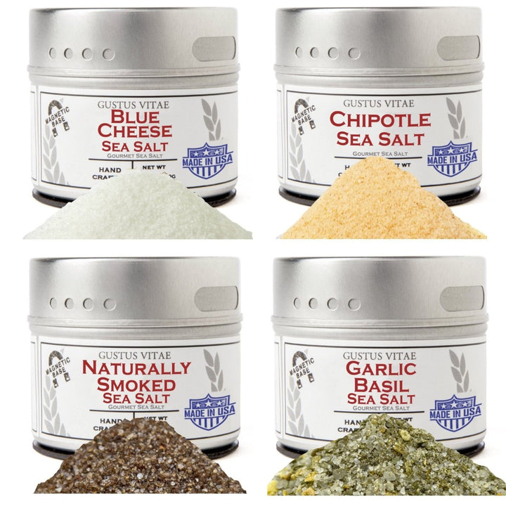 Greatest Hits- Essential Summer Sea Salts | Set of 4 - BBQRubs.com