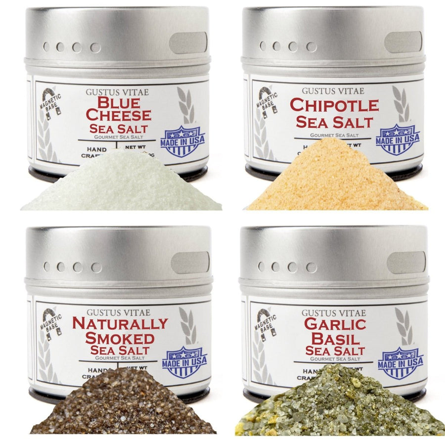 Greatest Hits- Essential Summer Sea Salts | Set of 4 - BBQRubs.com