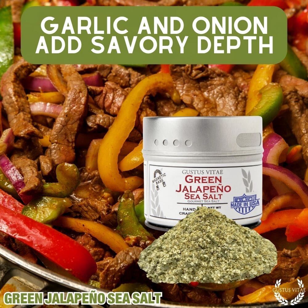 Green Jalapeño Sea Salt - BBQRubs.com