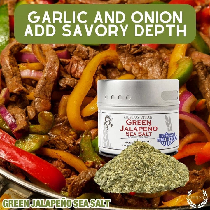 Green Jalapeño Sea Salt - BBQRubs.com