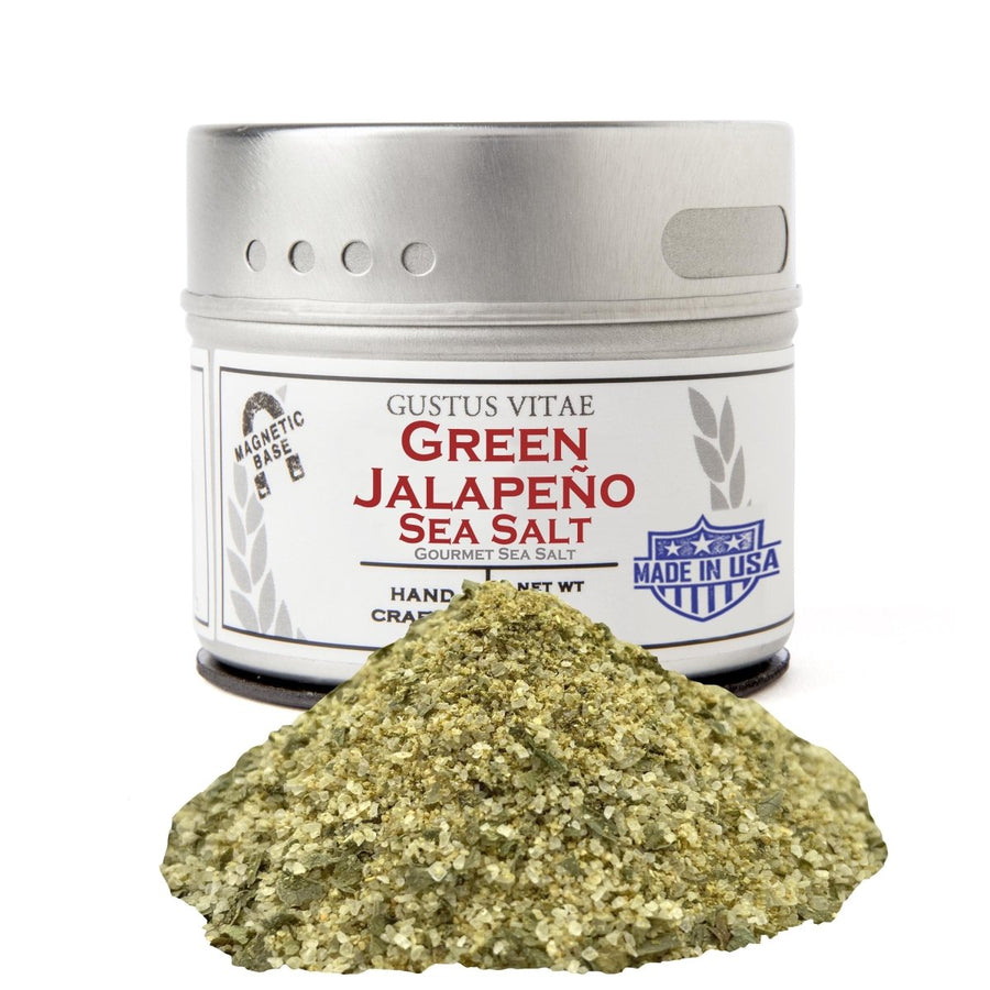 Green Jalapeño Sea Salt - BBQRubs.com