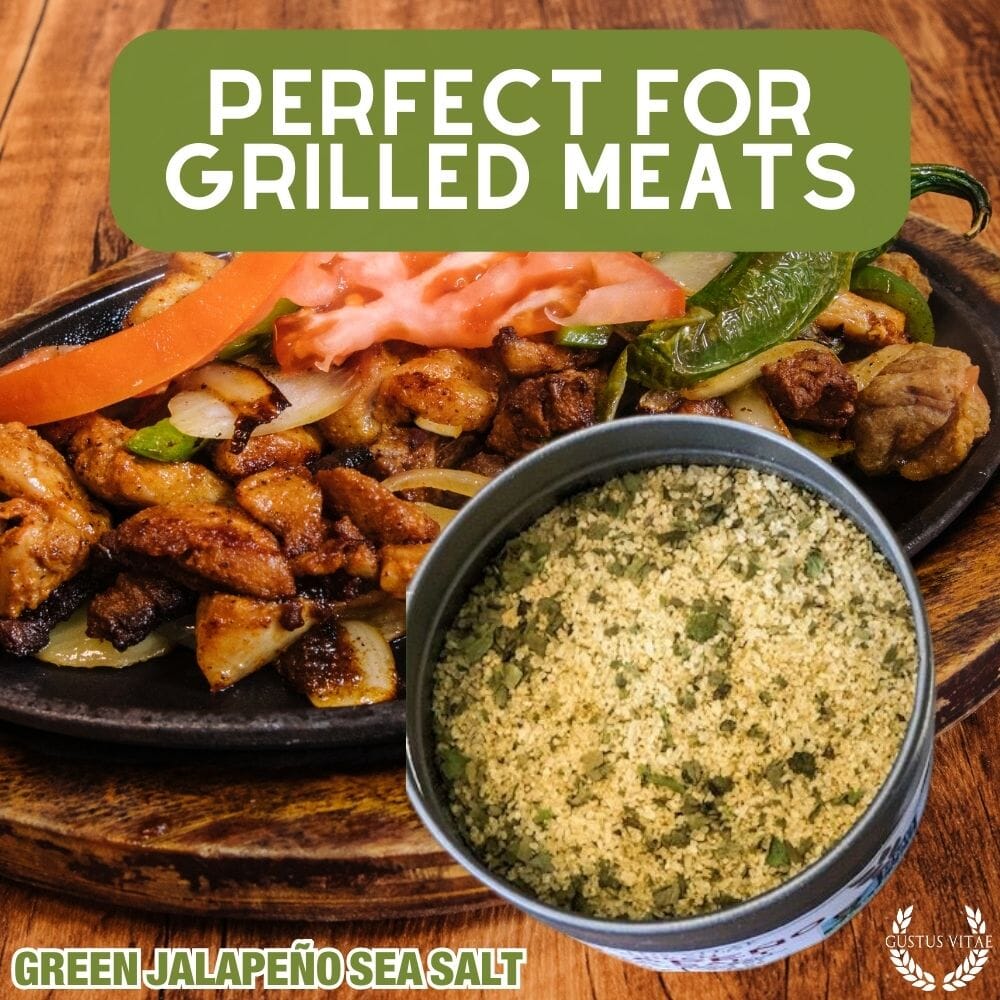 Green Jalapeño Sea Salt - BBQRubs.com