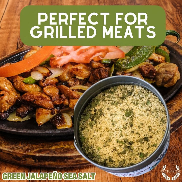 Green Jalapeño Sea Salt - BBQRubs.com