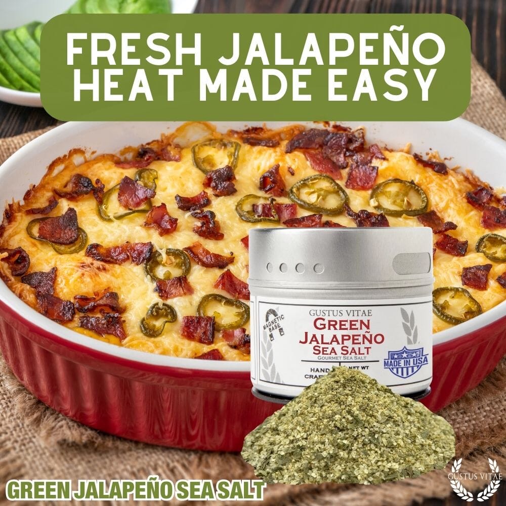 Green Jalapeño Sea Salt - BBQRubs.com