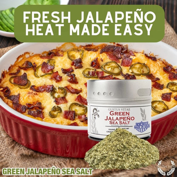 Green Jalapeño Sea Salt - BBQRubs.com