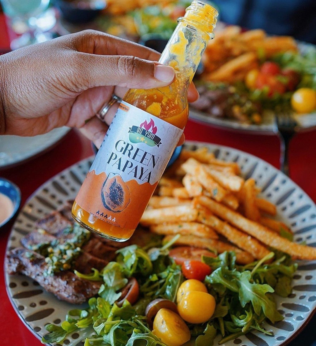 Green Papaya Hot Sauce - BBQRubs.com