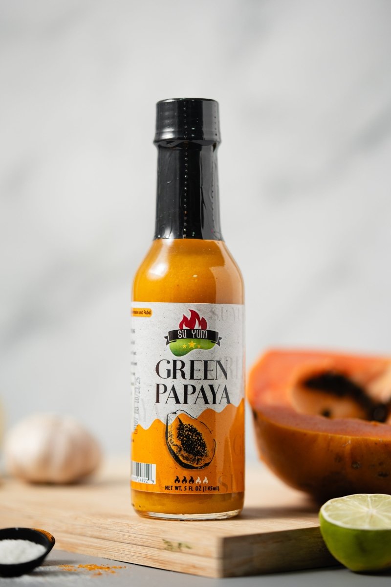 Green Papaya Hot Sauce - BBQRubs.com