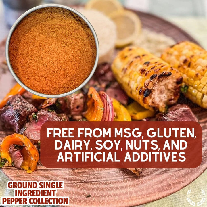 Ground Single Ingredient Pepper Collection - BBQRubs.com