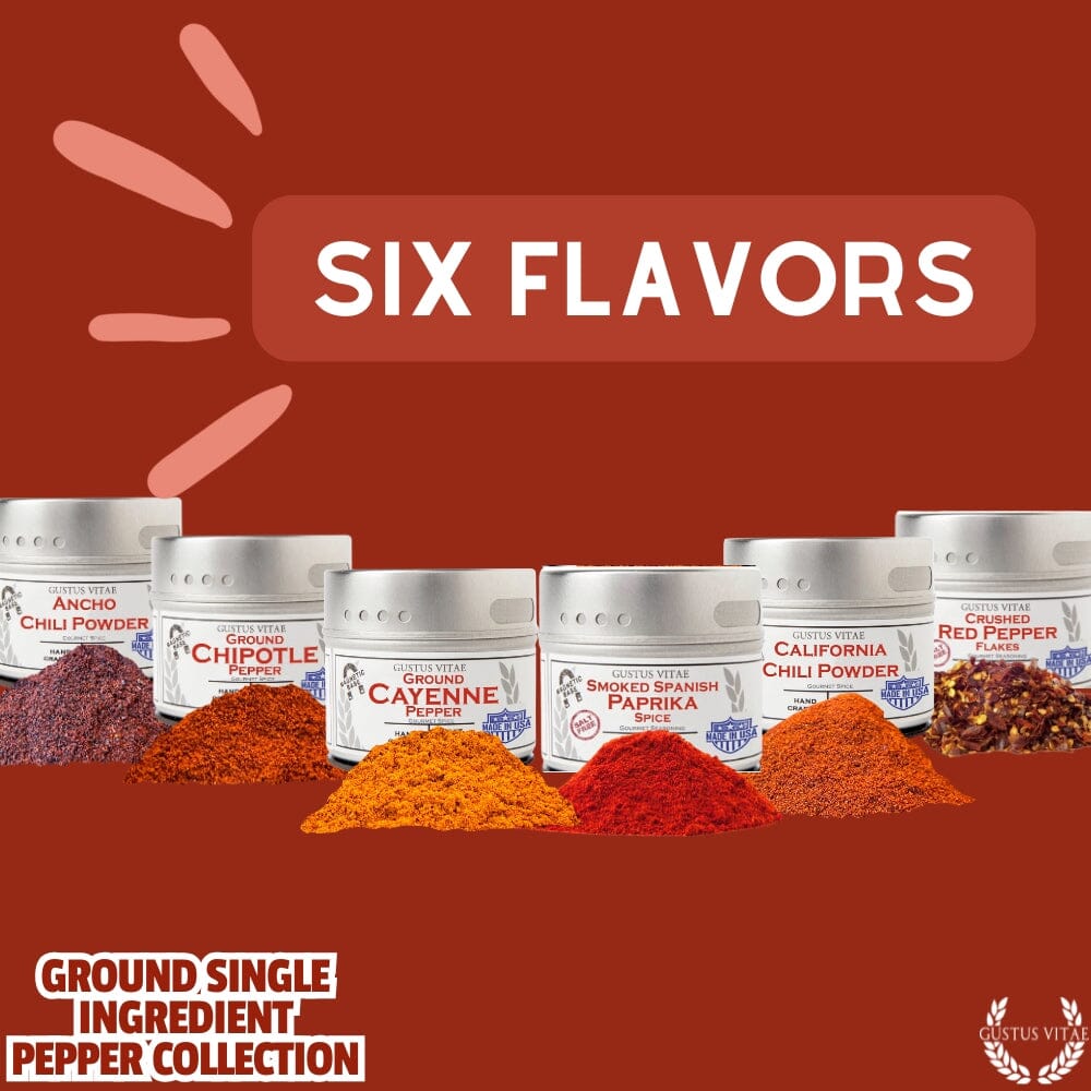 Ground Single Ingredient Pepper Collection - BBQRubs.com