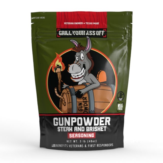 Gunpowder Steak & Brisket Seasoning - BBQRubs.com