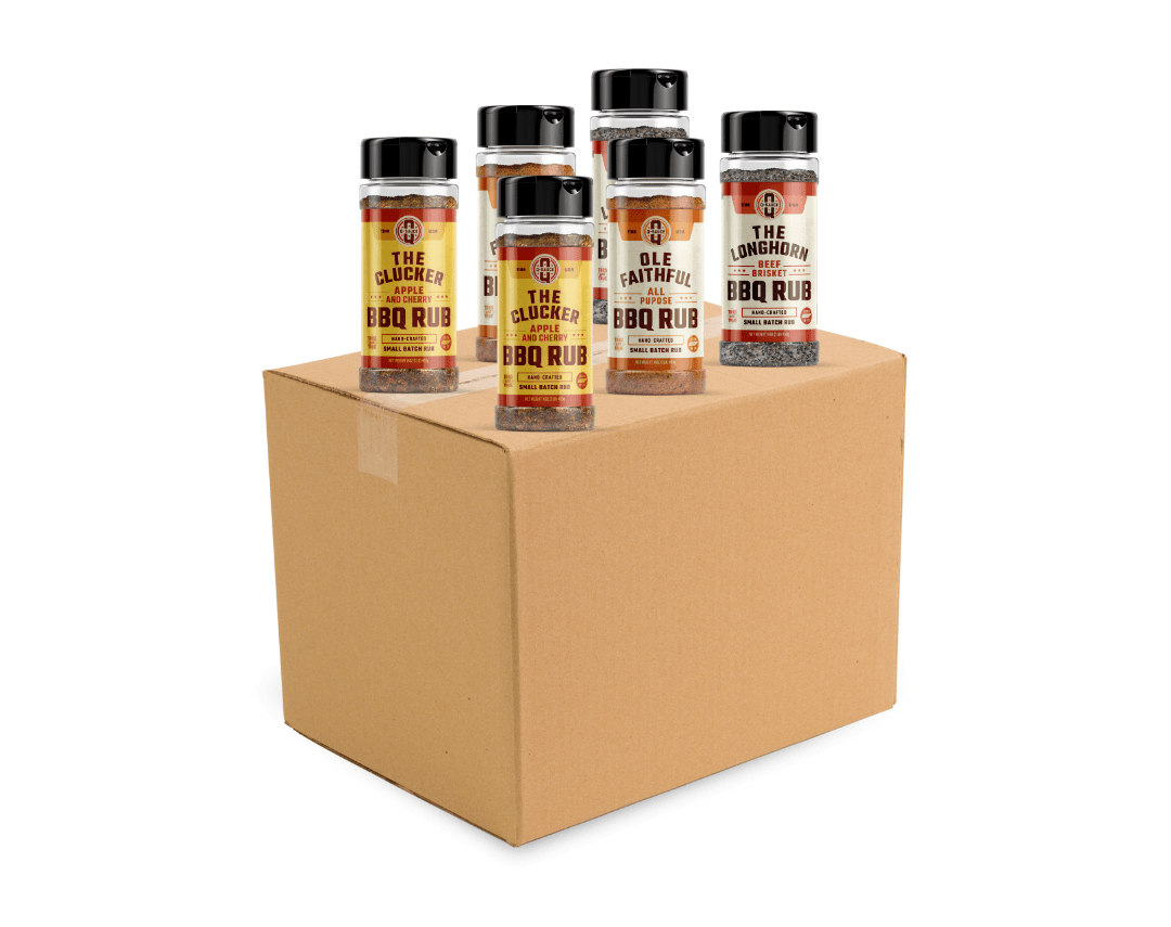 Half Case Assorted Rubs - BBQRubs.com
