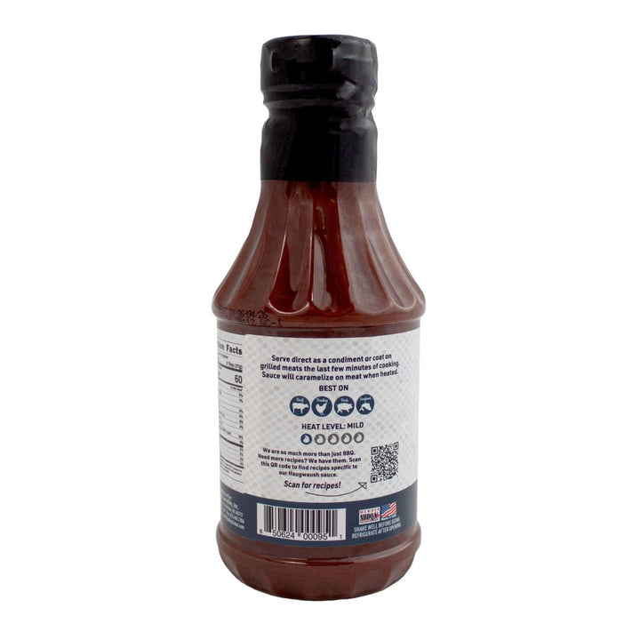 Haugwaush Gluten Free Natural BBQ Sauce 19 oz - Pack of 2 - BBQRubs.com