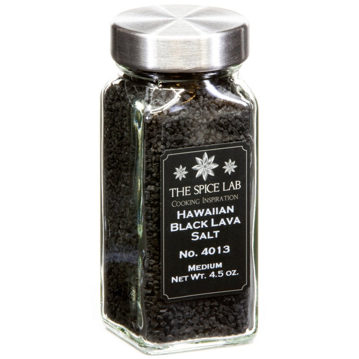 Hawaiian Black Lava Salt (Medium Grain) - BBQRubs.com