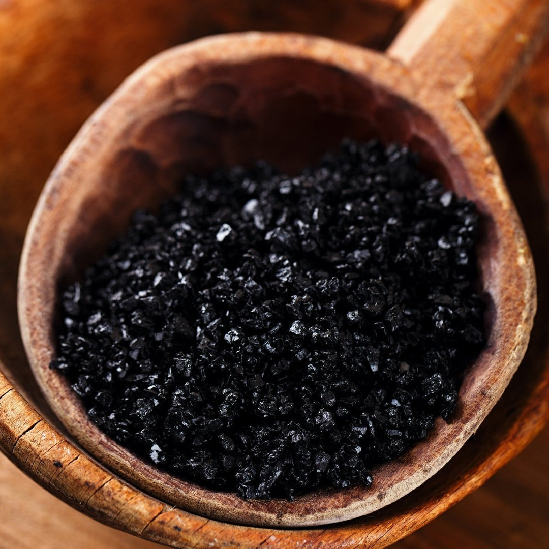 Hawaiian Black Lava Salt (Medium Grain) - BBQRubs.com