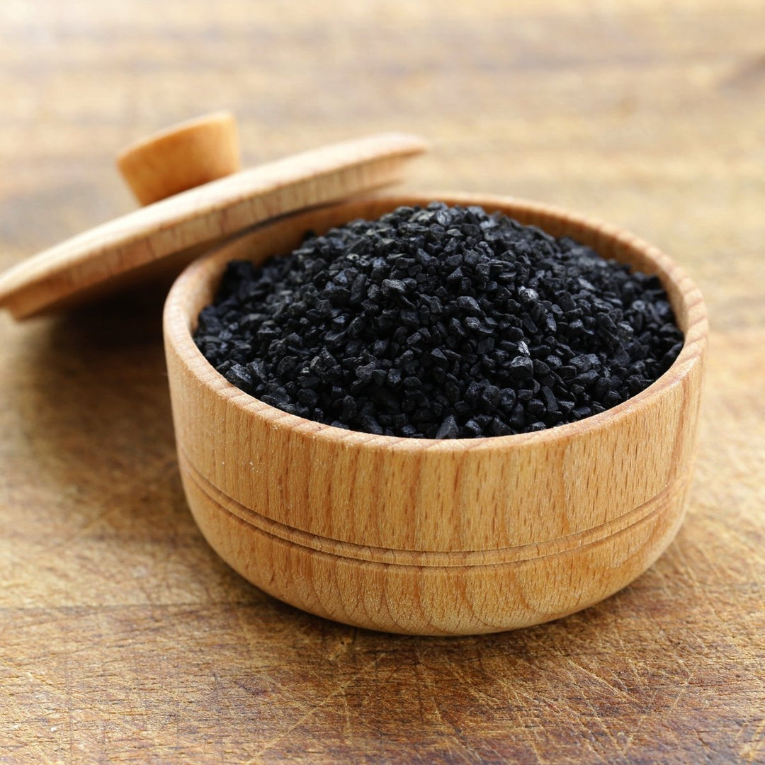 Hawaiian Black Lava Salt (Medium Grain) - BBQRubs.com