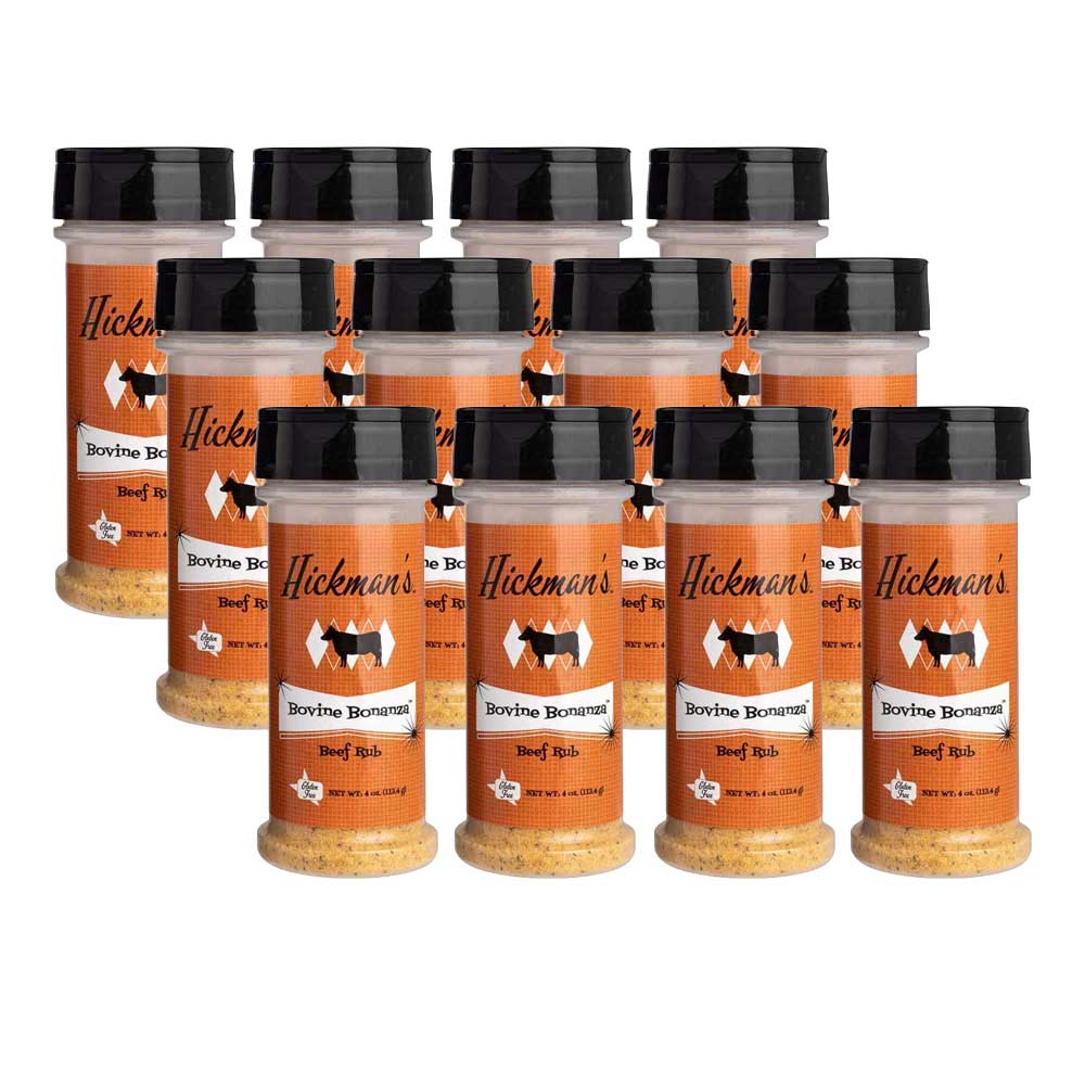 Hickman’s Bovine Bonanza Beef Rub | Case of 12 - BBQRubs.com