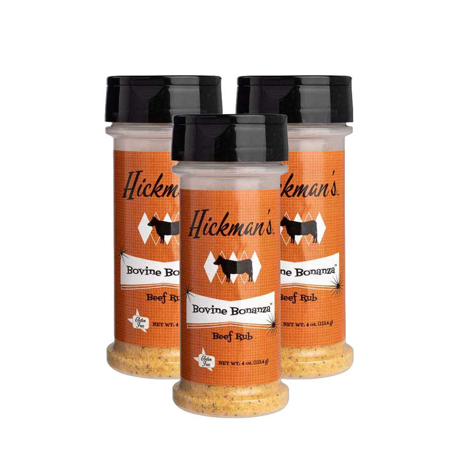 Hickman’s Bovine Bonanza Beef Rub | Pack of 3 - BBQRubs.com